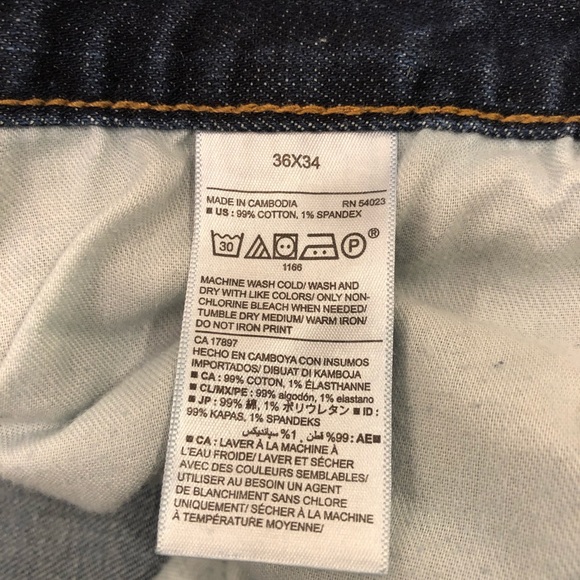OLD NAVY Mens Boot-Cut Jeans 36x34 - Picture 5 of 5